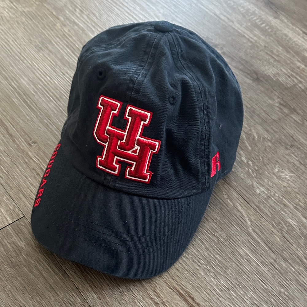 UH Russell Athletic Navy and Red Cap